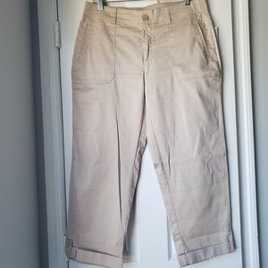 Westport Beige Cargo Capris